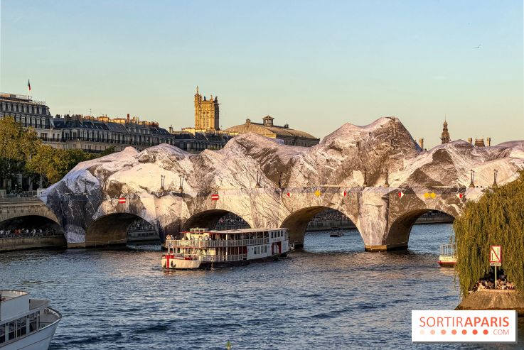La Caverne du Pont Neuf : le montage de l’installation géante de JR démarre à Paris