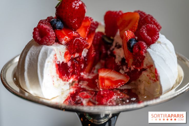 Maison Roland restaurant au Shanghai-La Paris, pavlova