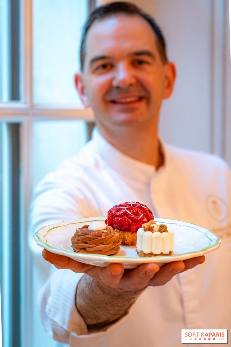 Tea time sensoriel de Matthieu Carlin à l'Hôtel de Crillon - les photos