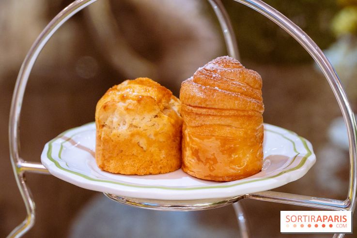 Tea time sensoriel de Matthieu Carlin à l'Hôtel de Crillon - les photos