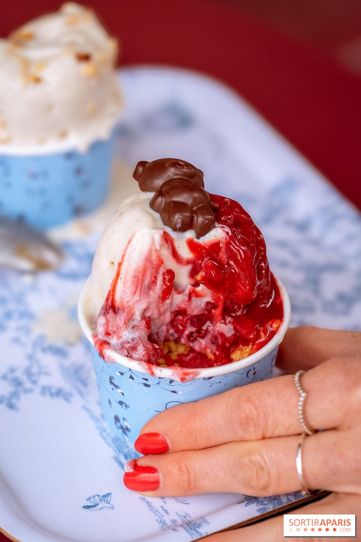 Le comptoir à glaces de Pleincœur et ses coupes glacées - photos