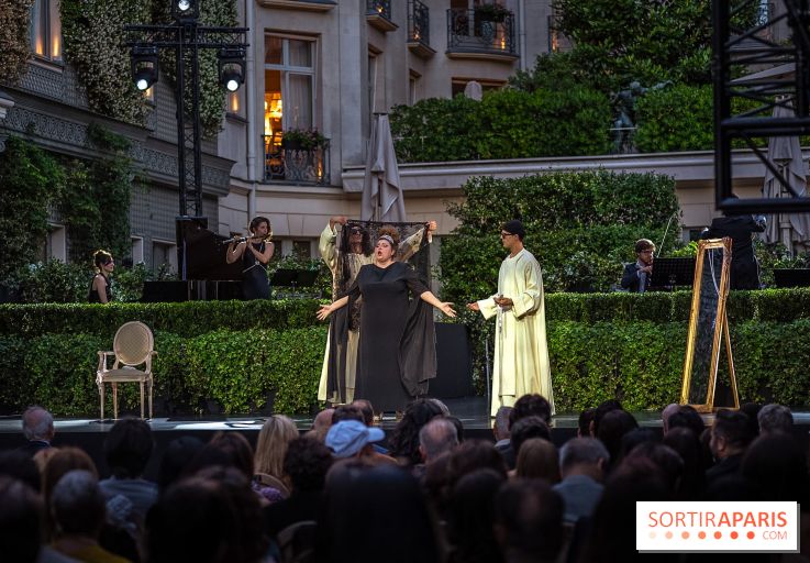 Les Nuits Étoilées du Ritz Paris, l'Opéra en plein air dans les jardins - photos