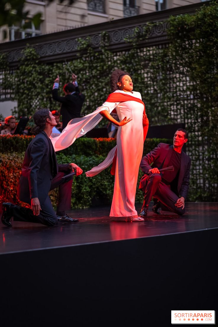 Les Nuits Étoilées du Ritz Paris, l'Opéra en plein air dans les jardins - photos
