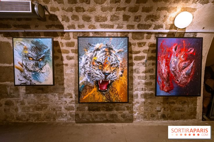 Exposition street art Sax à l’église de la Madeleine - les photos