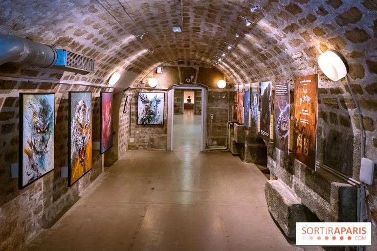 Exposition street art Sax à l’église de la Madeleine - les photos - salle