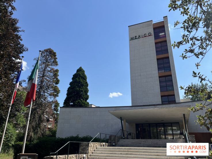 Le parc de la Cité Universitaire - Maison du Mexique