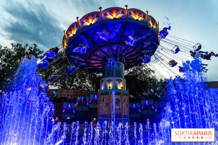 Parc Astérix : spectacle de drones, jets d'eau et feux d'artifice et nouveautés 2026, les photos - envol d'ibis