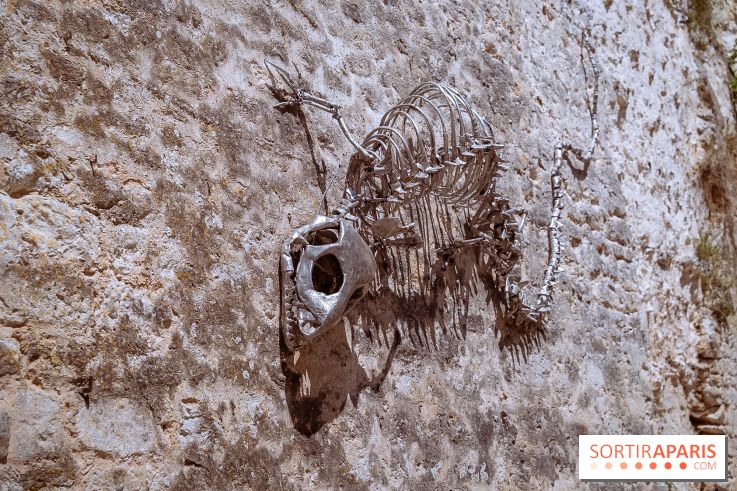Fauna Fabulosa : un bestiaire fantastique au château de la Roche Guyon dans le Val d'Oise - photos