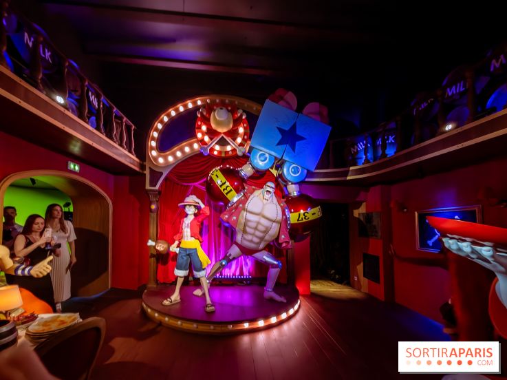 One Pièce débarque au Musée Grévin, le cabaret immersif en photo