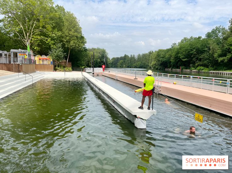 La baignade dans la Marne à Maisons-Alfort (94) - nos photos