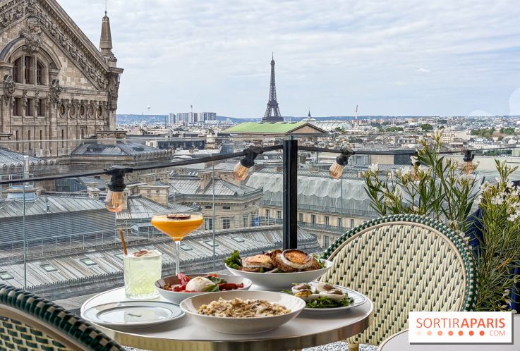 Balcon Paris : le bistrot de Julien Sebbag, perché sur le rooftop des Galeries Lafayette