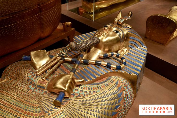 Les couleurs du sarcophage de Toutânkhamon - Toutankhamon : son tombeau et ses trésors