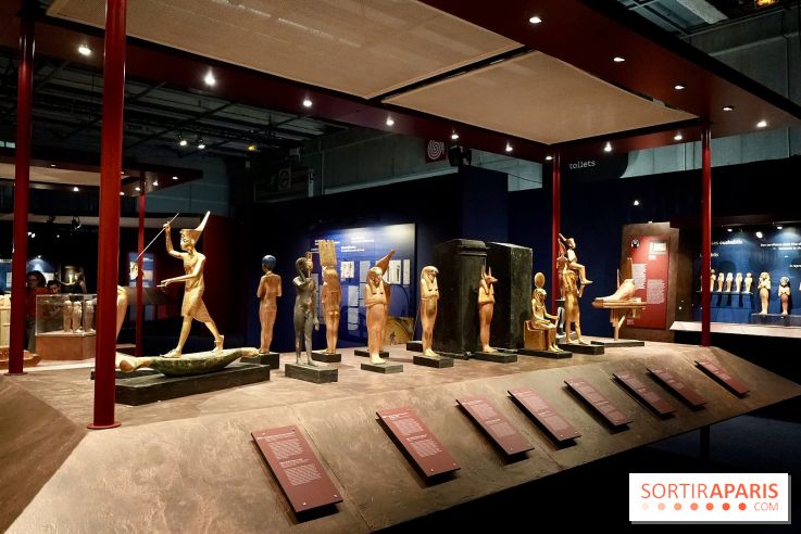 La galerie des statues protectrices - Toutankhamon : son tombeau et ses trésors