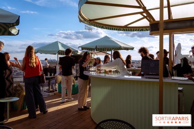 Douce-heure, la terrasse en rooftop des Galeries Lafayettes - photos