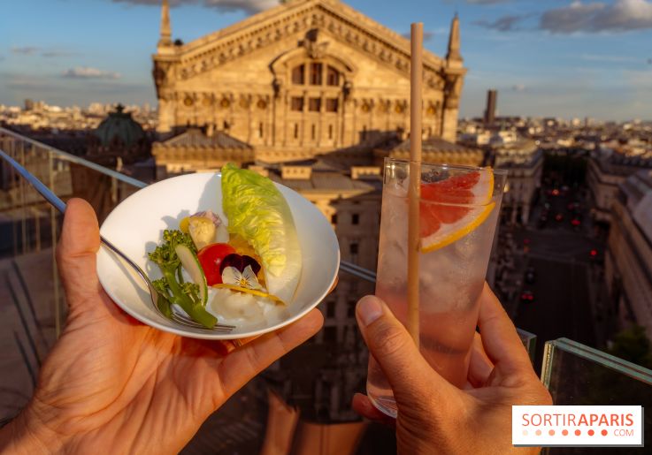 Douce-heure, la terrasse en rooftop des Galeries Lafayettes - photos