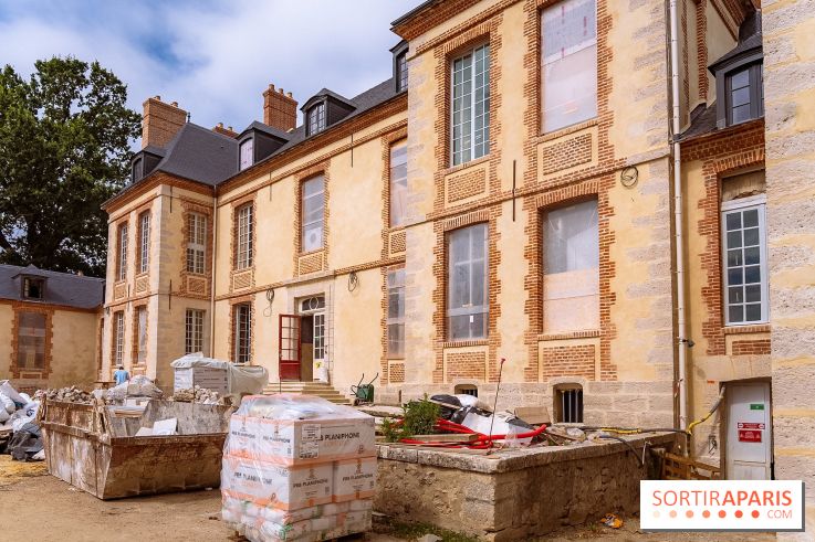 Le château de Plaisir dans les Yvelines se transforme en conservatoire - photos