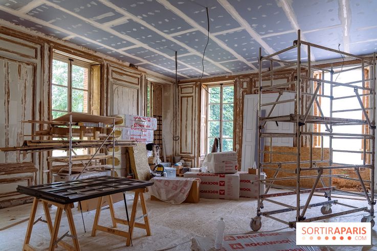 Le château de Plaisir dans les Yvelines se transforme en conservatoire - photos
