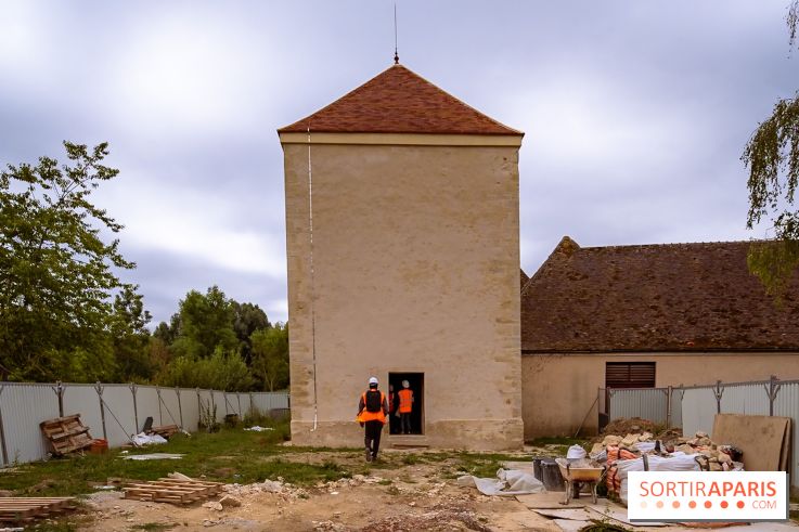 Le château de Plaisir dans les Yvelines se transforme en conservatoire - photos