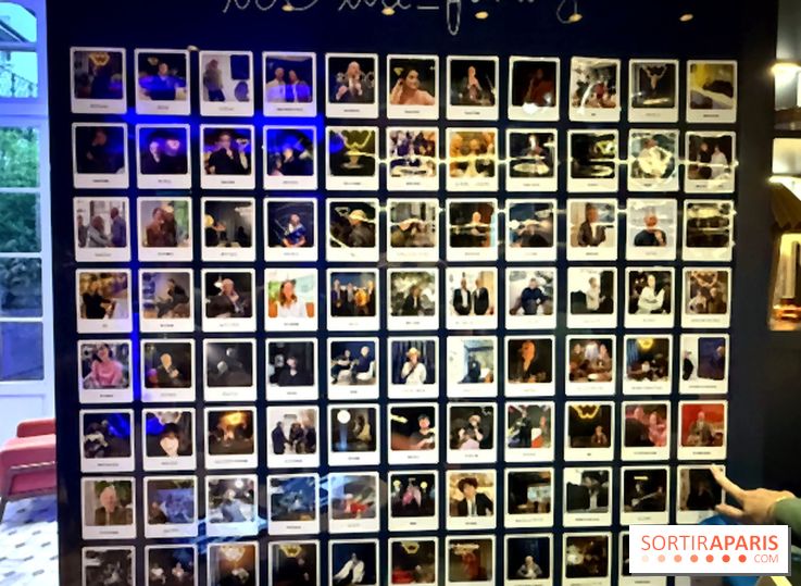 Ici C’est Paris La Maison : nos photos du pop-up gratuit du PSG à Paris - Le mur des invités et proches du PSG