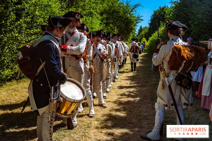 L'Amérique et Versailles, les photos du plus grand campement et reconstitution historique