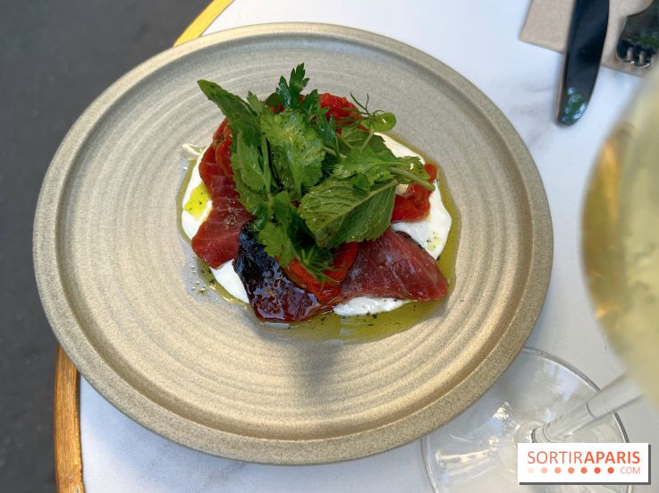 Niní Restaurant - Thonine stracciatella, poivrons