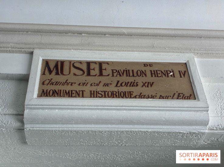 La chambre de Louis XIV au Pavillon Henri IV