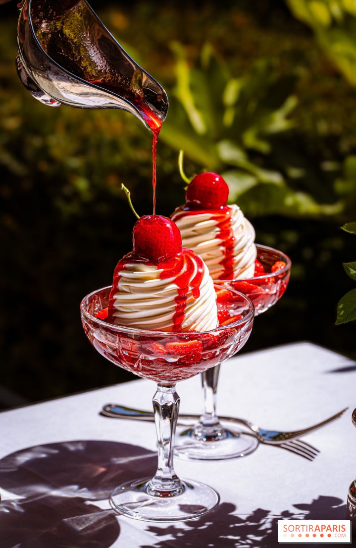 La terrasse-jardin de Maison Roland au Shangri-La Paris - les photos