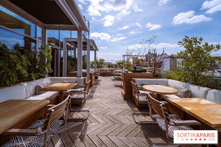 Les Ailes, le restaurant en rooftop de La Fondation - photos