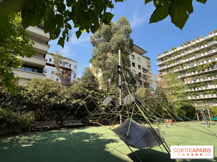 Le Jardin Claire Motte, square secret dans le 17e arrondissement