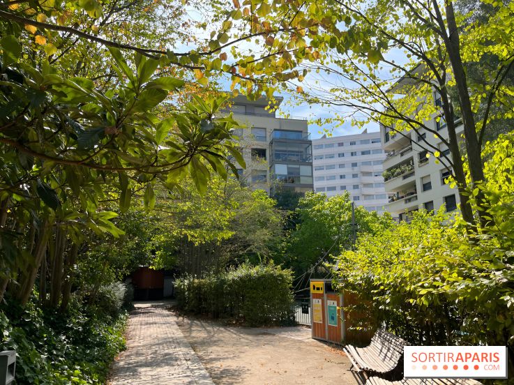 Le Jardin Claire Motte, square secret dans le 17e arrondissement