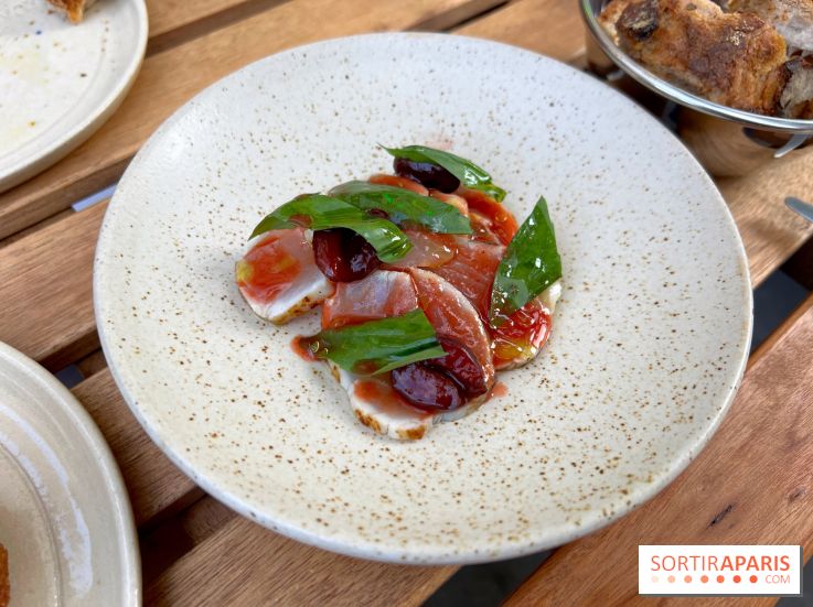 Ethanol - Carpaccio thon brûlé