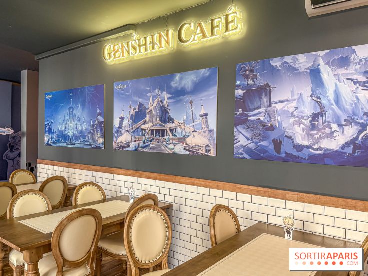 Genshin Impact à Paris : le premier café officiel ouvert à Bastille