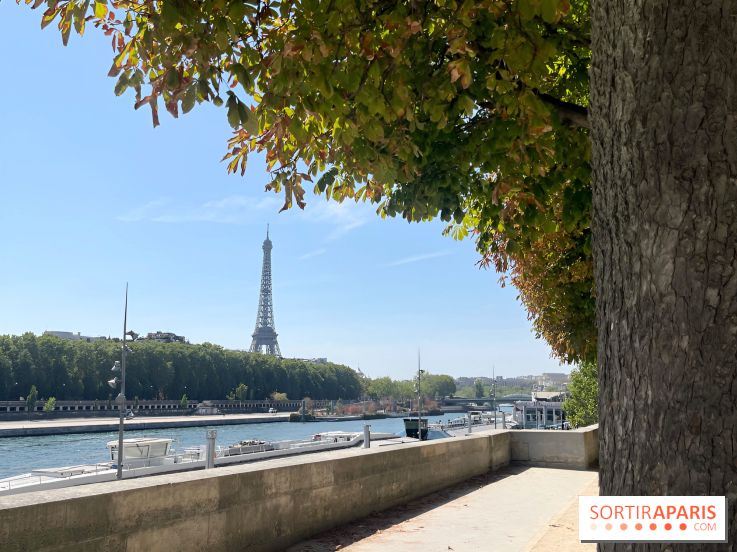 Le Jardin d’Erevan, un coin tranquille le long des quais de Seine