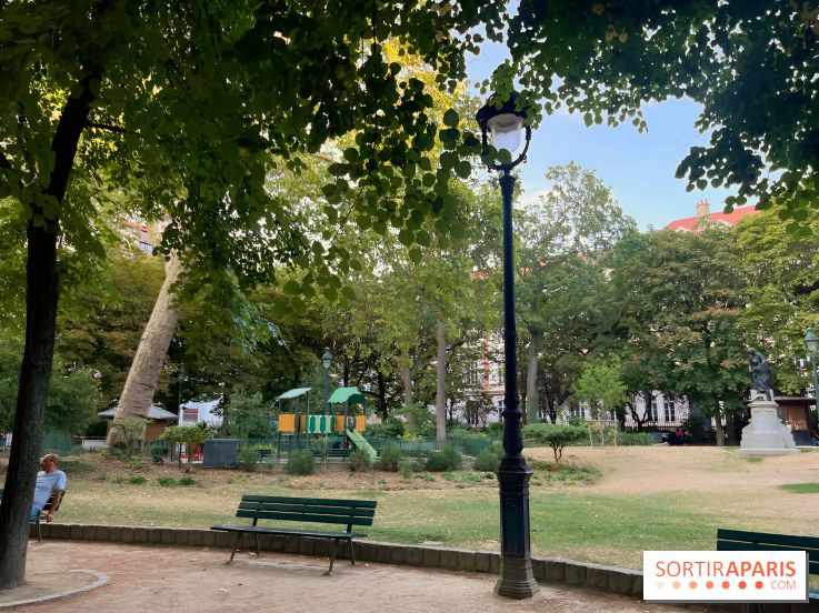 Square des Epinettes, le parc caché du 17e