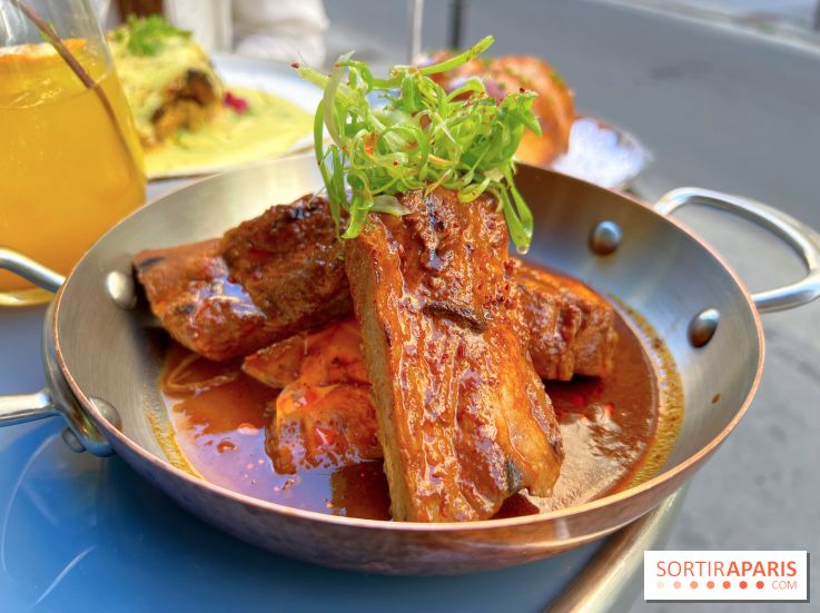 The Indian Arms - Travers ribs marinés