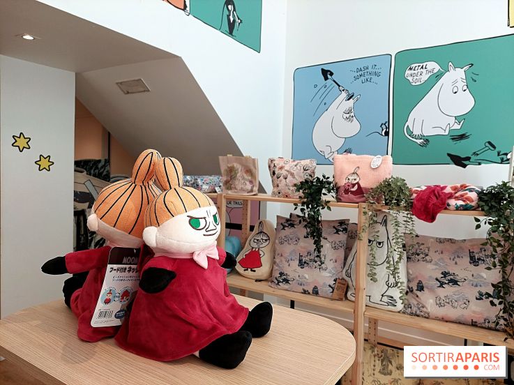 Moomin pop-up shop à Paris, nos photos
