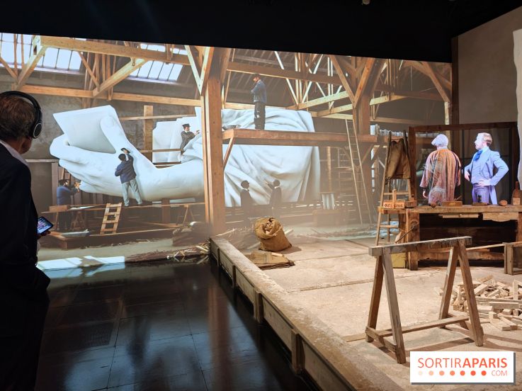Lady Liberté : le musée des Arts et Métiers raconte la construction de la statue dans une exposition immersive