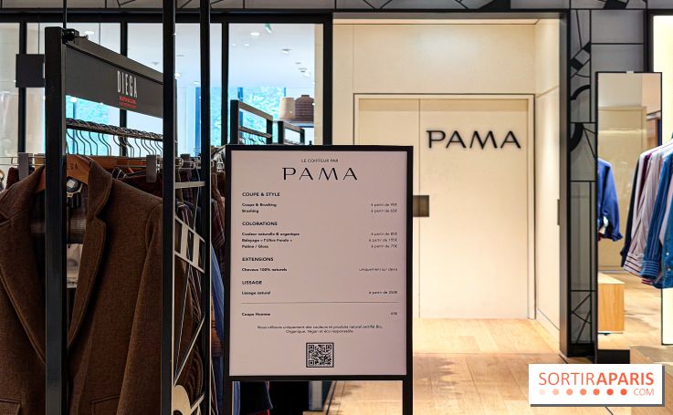 PAMA, salon de coiffure Le Bon Marché Rive Gauche