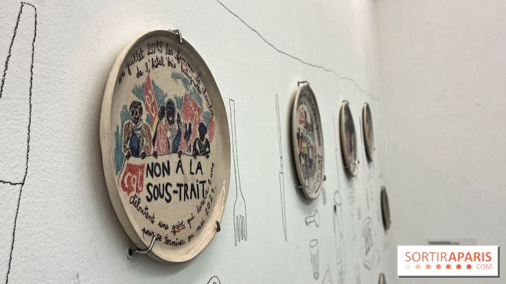 "Où sont nos thunes ?" l'exposition au centre Tignous à Montreuil