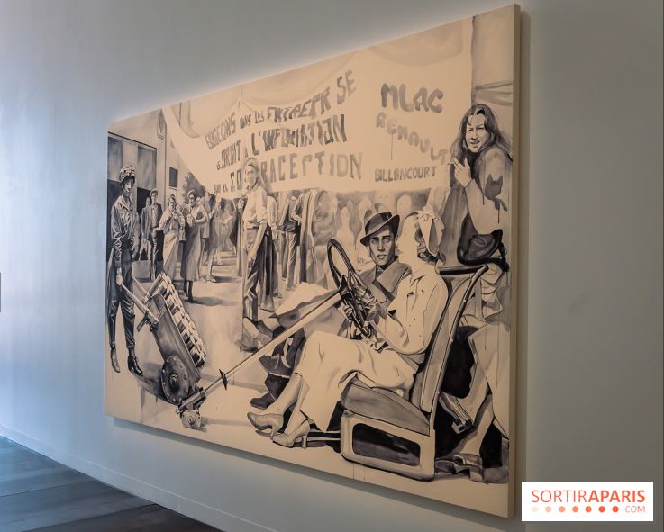 Le Large sur l'Ile Seguin : exposition Moteurs Imaginaires