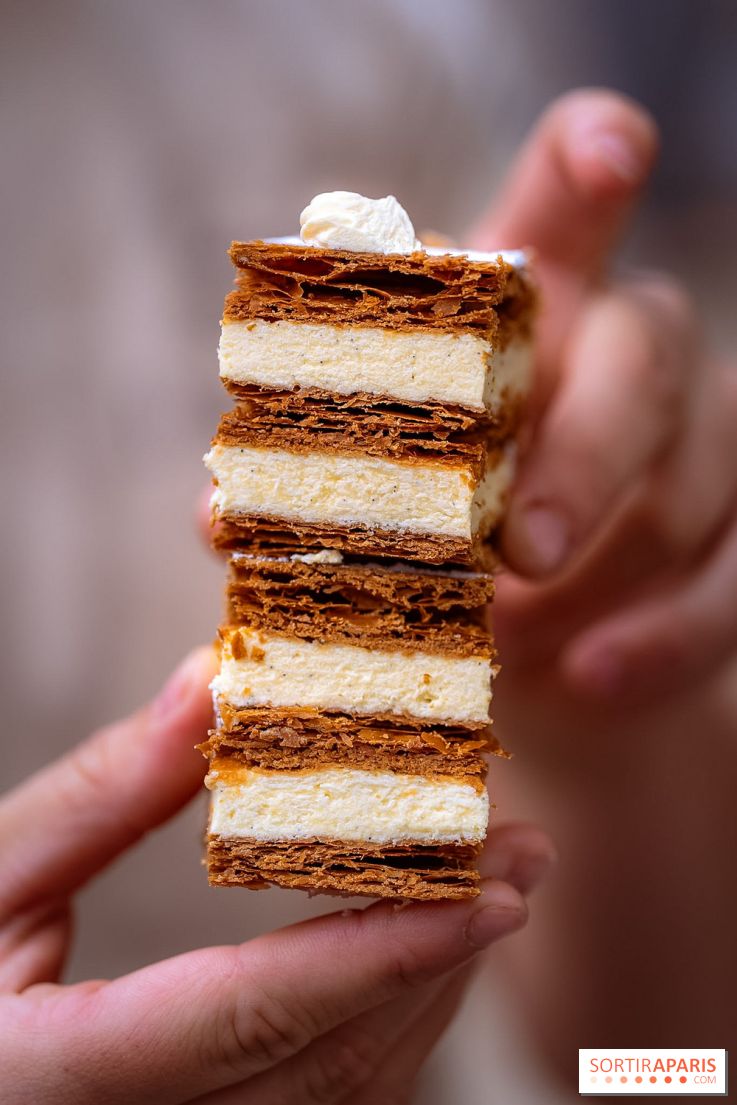 La boulangerie Pâtisserie Duhamel à Orgeval - millefeuille