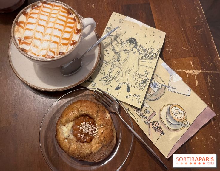 Geurimi, le café très cosy dans le Marais pour se poser et dessiner