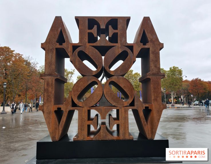 Art Basel 2026 : Robert Indiana installe un Love Wall sur la place Clémenceau à Paris