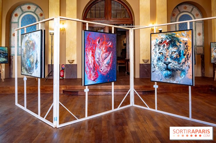 Empreintes, l'exposition Street-art gratuite de Sax à la Fondation Eugène Napoléon