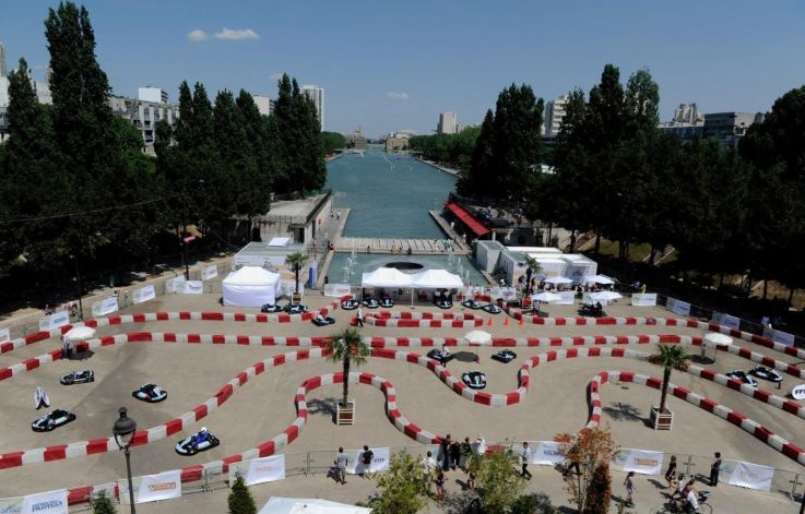 Karting à Paris Plages