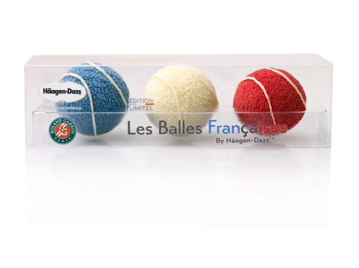 Les balles françaises d'Häagen-Dazs