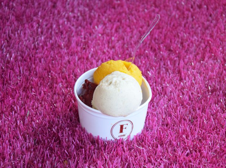 Collaboration de l'été entre Fauchon et Une Glace à Paris