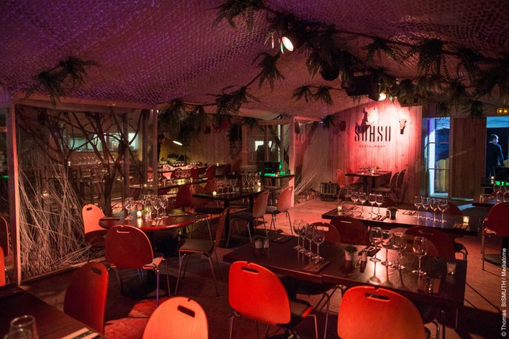 Sohso : restaurant éphémère avec vue imprenable sur les Champs-Elysées