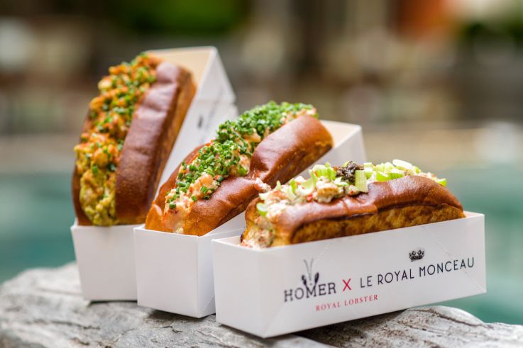 Le Royal Monceau et Homer Lobster lancent un bar à homard : Le Royal Lobster