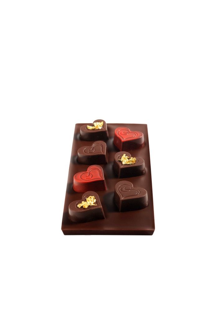 Saint Valentin Christophe Roussel Tablette pour deux cœur